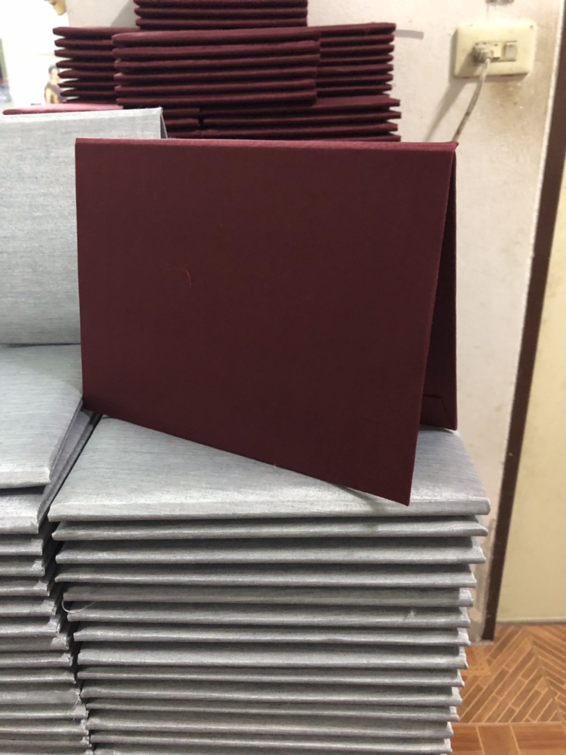 ปกผ้าไหม แบบบุฟอง 1 ด้าน