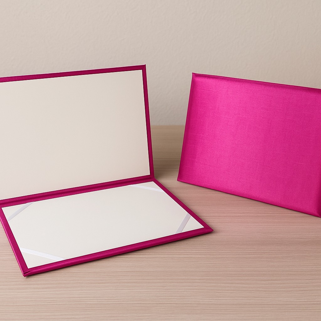 ปกผ้าไหม แบบบุฟอง 1 ด้าน